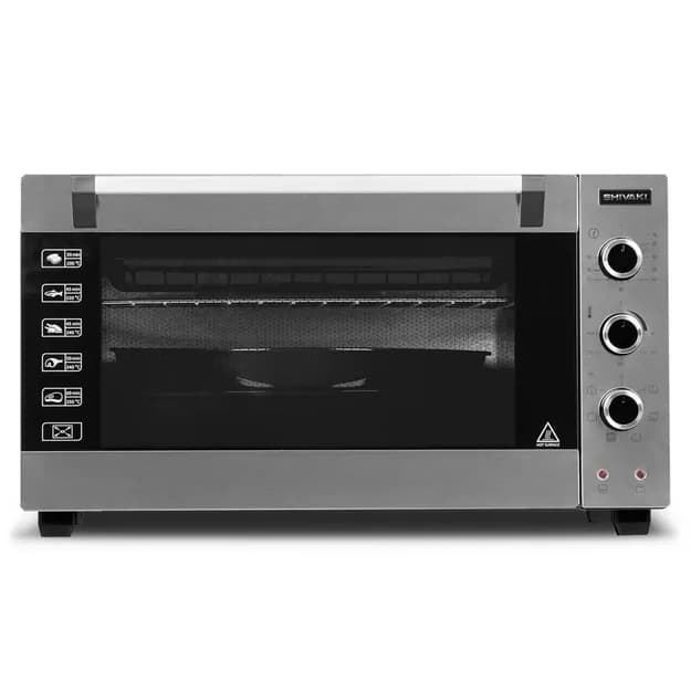 Мини-печь Shivaki MD 4218 Lux Инокс + черный