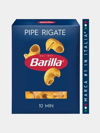 Макаронные изделия Barilla Pipe Rigate n.91 из твёрдых сортов пшеницы, 450 г