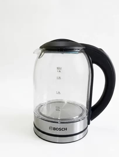 Чайник BOSCH 1.8L-2L стеклянный быстрое кипячение стильный дизайн