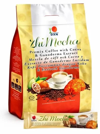 DXN ZHI MOCHA – кофе с ганодермой и какао