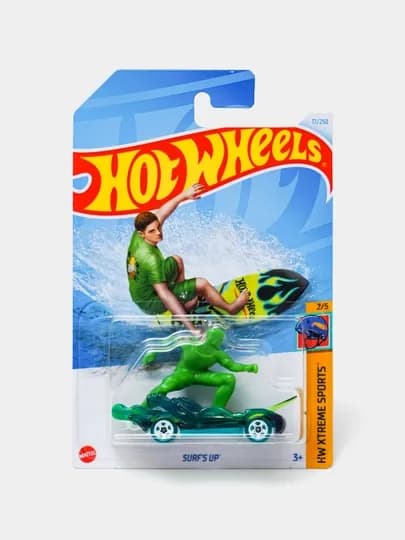 Hot Wheels 2024 B коллекционная игрушечная машинка 1/64 базовая комплектация — MATTEL-HW2024B-СЕРМЕТ