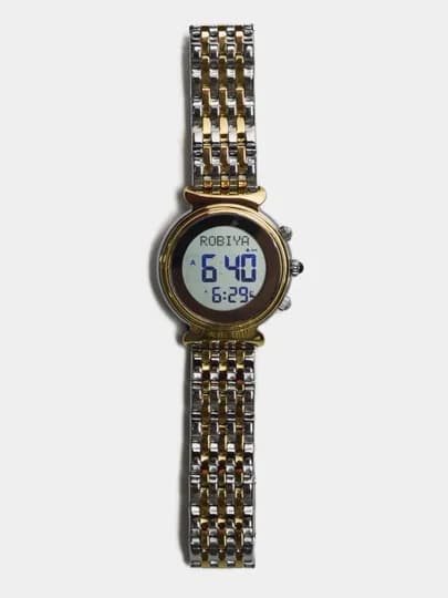 Женские часы водонепроницаемые,с напоминанием о времени молитвы Qibla Watch — ALFAJR7-FAJRAYOL-БЕЛЫЙ