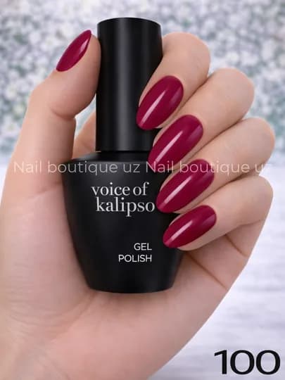 Voice of Calipso Gel Polish —профессиональный гель-лак с глубоким цветом и стойким блеском — UZNAIL-КАЛИПСО2-ВИШН