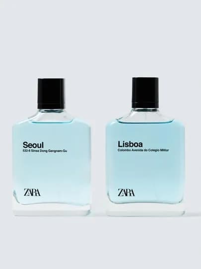 Духи для мужчин ZARA Seoul 100 мл, Lisboa 100 мл