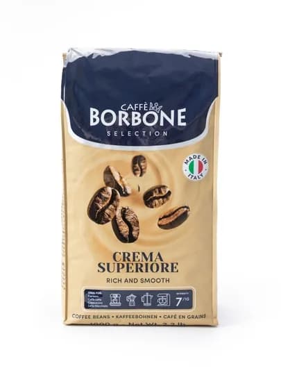Кофе в зернах Borbone Crema Superiore Selected, 1 кг, 100% арабика, средняя обжарка