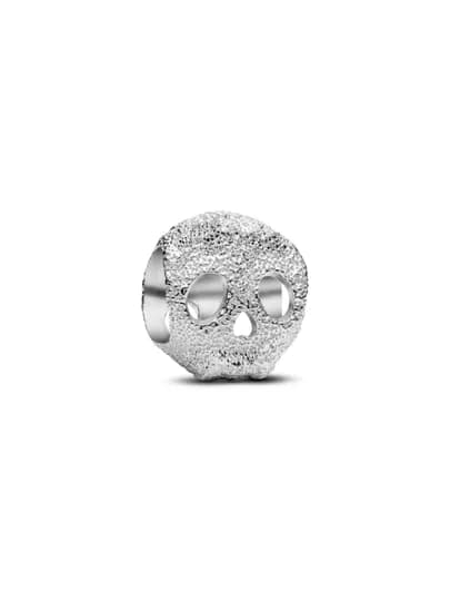 Мини-шарм «Череп с текстурой» Стерлинговое серебро 794040C00 PANDORA