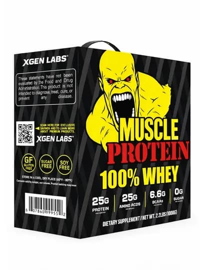 Протеин MUSCLE WHEY 100% PROTEIN 1-3-7 кг