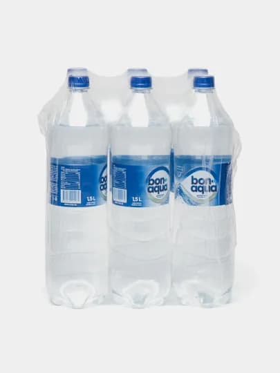 Bода Bonaqua газированная, 1.5 л * 6 шт