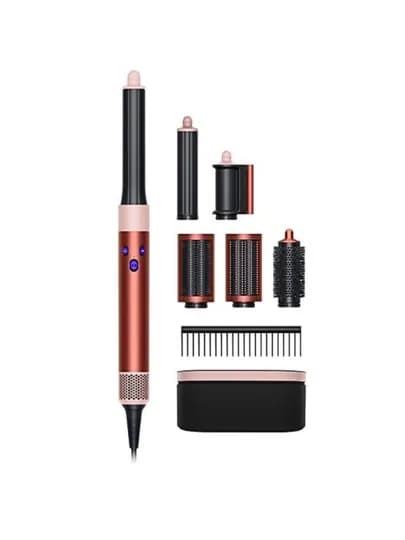 Профессиональный фен стайлер для волос airwap HS05, HS08, 6 насадок, 1300 Вт — VGRCO-AIRHS05-АЛЫЙ