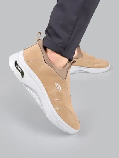 Мужские кроссовки — AFORD-07SLIPONS-БЕЖЕВ-41