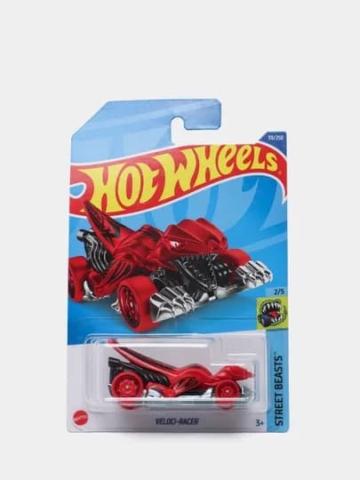 Игрушечная машинка базовой коллекции Hot Wheels — ДЕТИМАГ-HWT002-АЛЫЙ