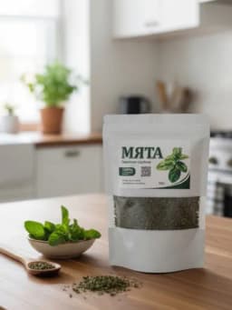 Мята сушёная, Египет, Musi Organic, 50-100 г — AKASHOP-MYATASUSHKA-myat50