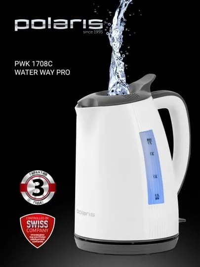 Чайник Polaris PWK 1708C Water Way Pro — POLARIU-08516999043020034
