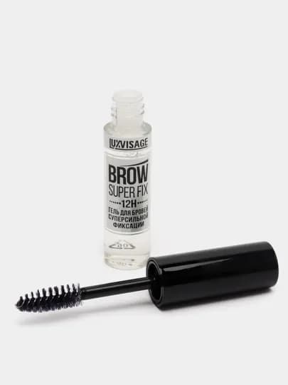 Фиксатор гель для бровей суперсильной фиксации Brow Super Fix 12h Luxvisage — MYCOSM-LUXFIX
