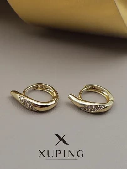Серьги для девочек и женщин, Xuping — 1001PRT-XUPINGF-ГОРЧИЧ