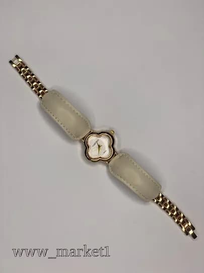 Женские наручные часы, в форме цветка, часы Van Cleef — WWWMARK-BEDA2-БЕЛЫЙ
