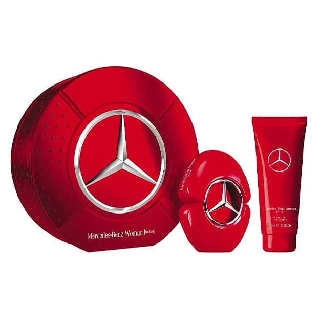 MERCEDES BENZ WOMAN IN RED EDP SET 90ML