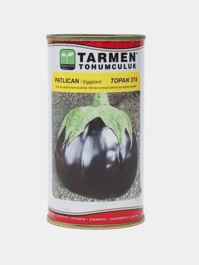 Круглые семена баклажанов 100 гр, Topan Tarmen