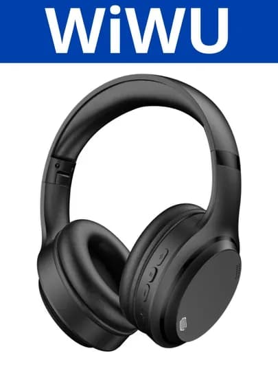 WiWU Joysound Headset – беспроводные наушники. Ощутите высокое качество звука до 25 часов — WIWUUZB-WIWUJOYSOUNDTD11-ЧЕРН
