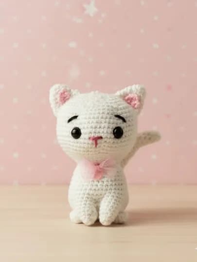 Котёнок, мягкая игрушка для детей, ручная работа — KTOBTOP-MUSHUKCHA