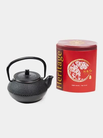 Набор чая Riantea Heritage Selection с чугунным чайником (88 г + 300 мл) — RIANTEA-287