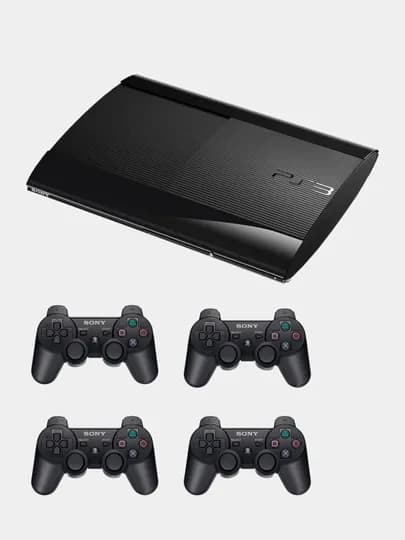 PlayStation 3 Slim/Super Slim с топ играми — GAMECO-PS3-ХРОМ-PAKET2-4TA