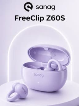 Беспроводные наушники HUAWEI FreeClip, iOS/Android, C-Bridge дизайн, ультралёгкие, OWS1013 — JEMORA-NAUSHNIKZIRAK-ФИОЛЕТ