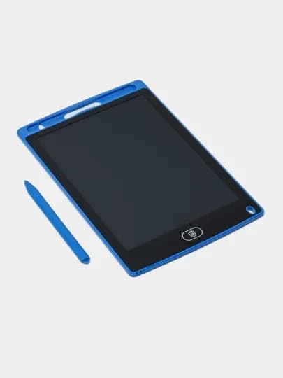 Детский графический LCD планшет для рисования, электронная доска, 8.5", 12 * 16.5 см — ORGZER-LCD-СИНИЙ