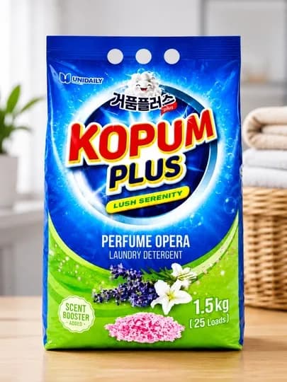 Стиральный порошок KOPUM PLUS – мощное очищение, приятный аромат и превосходные результаты