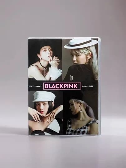 K-pop тетрадь, Stray Kids, G-IDLE, BLACKPINK, Jenny, Lisa, Rose, Jeeso, блокнот K-Pop