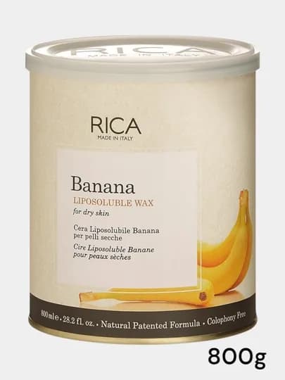 Воск для депиляции Rica, Италия, 800 гр — ELES-RICA800-ЖЕЛТ