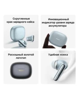 Наушники REDMI Buds 8 Pro, Dolby Audio, ANC 55 дБ, Тройное шумоподавление — XIAOMI0-НАУШНИКИREDMIBUDS8PRO-ГОЛУБ