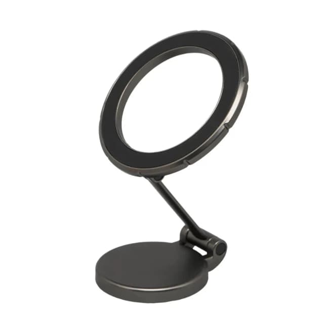 Fold magnetic Holder mini avtomobil telefon ushlagichi, 1080° daraja aylanadi