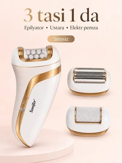 Женский беспроводной эпилятор 3 в 1 — QHAYOT-TMQS