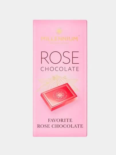 Шоколад Millennium Rose белый, 100 г — REDBUL1-P0BECA4