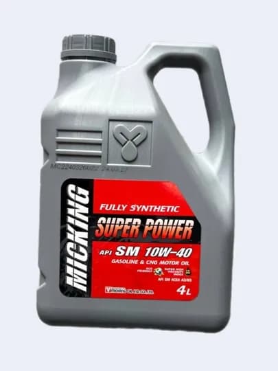 Моторное масло MICKING SUPER POWER 10W40, 4L — BEZNES-MICKING10W40