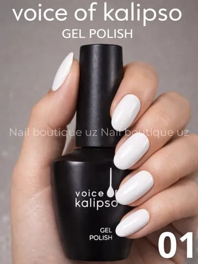 Гель-лак Voice of Calipso, полная палитра цветов, профессиональный UV LED — UZNAIL-КАЛИПСО-МОЛОЧ