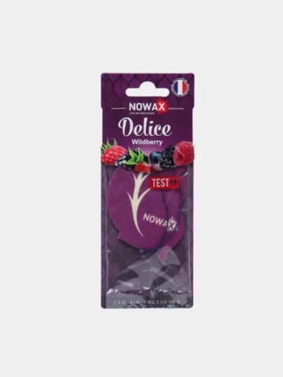 NOWAX Delice – Автомобильный ароматизатор, свежесть и комфорт в салоне