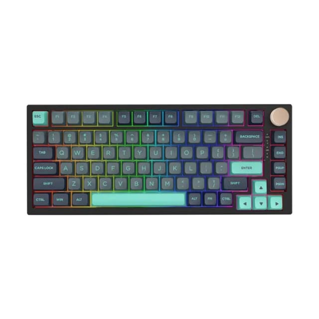 VGN N75 Gray Blue, Power Silver Switch, RGB, Hot-Swap