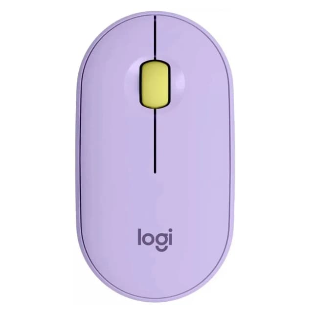 Мышь Logitech Pebble M350 Wireless Mouse LAVENDER LEMONADE
