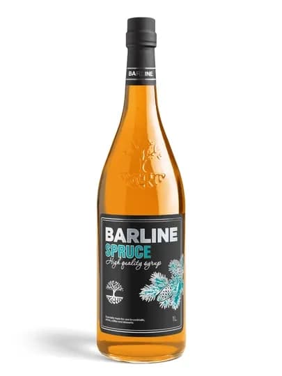 Barline Spruce — еловый сироп для коктейлей, лимонадов и десертов, 1 л