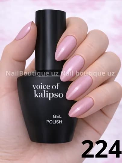 Voice of Calipso Gel Polish —профессиональный гель-лак с глубоким цветом и стойким блеском — UZNAIL-КАЛИПСО3-ПУДР