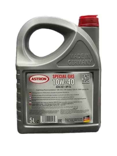 Моторное масло ASTRON MAXIMA 10W-40 5L Made in Germany