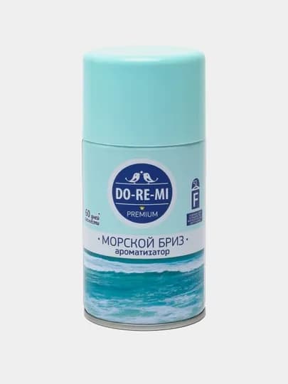 Освежитель воздуха DO-RE-MI Premium, морской бриз, 60 дней свежести