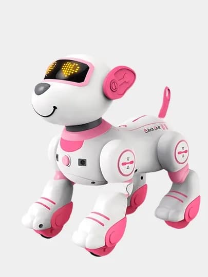 Робот собака, интерактивная игрушка робот, умный щенок со звуком — TOYMAG-UMROB33-КОНФЕТН