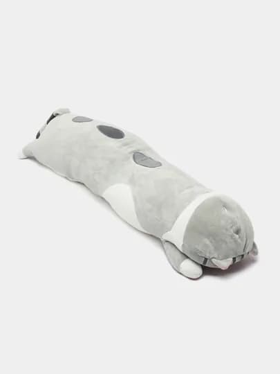 Мягкая игрушка-подушка кот-батон, собака хаски, панда, коала, гусеница, лиса, единорог — TOYMAG-IGRBAT-БЕЖМЕЛ-110