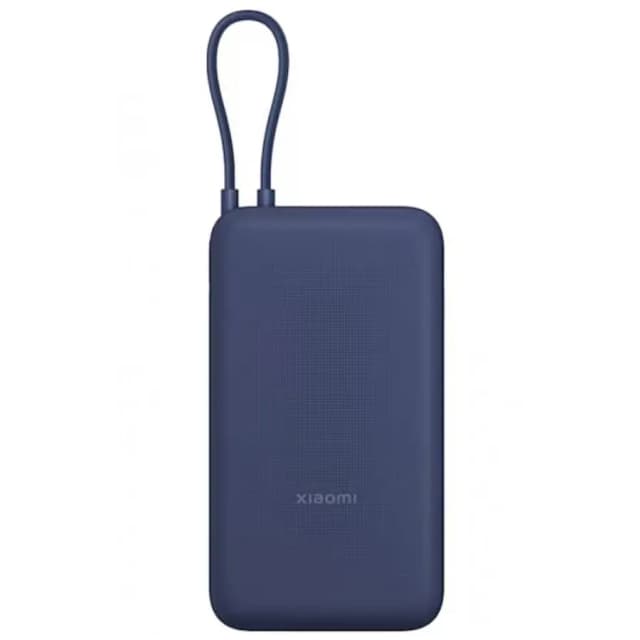 Внешний аккумулятор Xiaomi Power Bank со встроенным кабелем 33W (20000 mAh, синий)