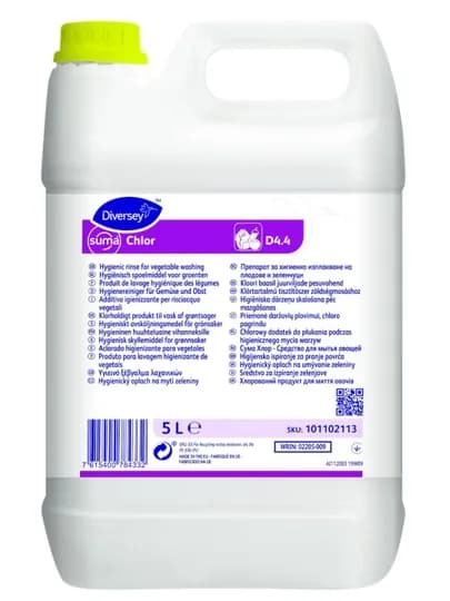 Чистящее средство SUMA CHLOR D4.4, 5 л, 5.2 кг
