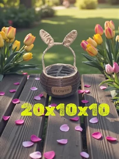 Маленькая корзинка 20×10 см — EZOZA08-QULOQSAVAT-ШОКОЛ