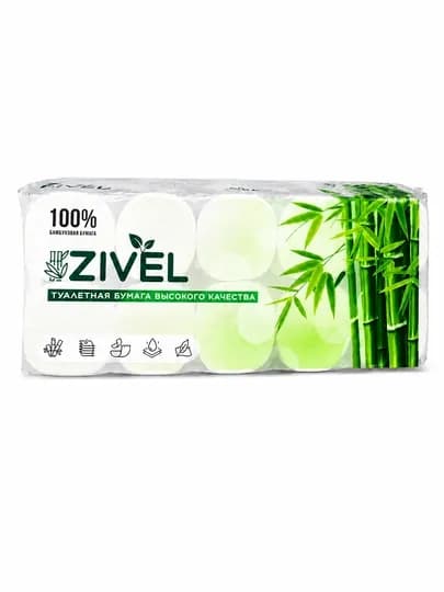Туалетная бумага Zivel, 6 слоёв